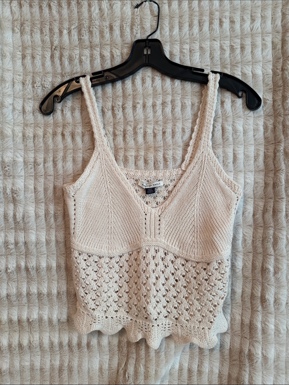American Eagle Crochet Top